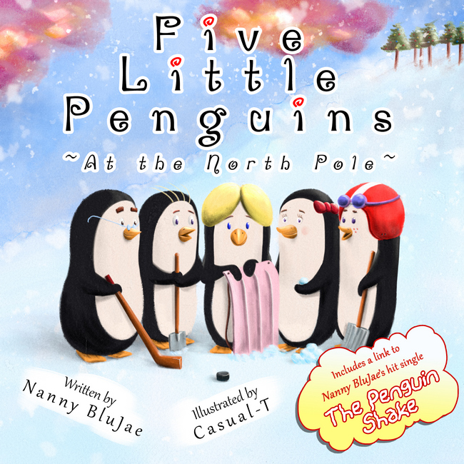 Five Little Penguins - Front Cover